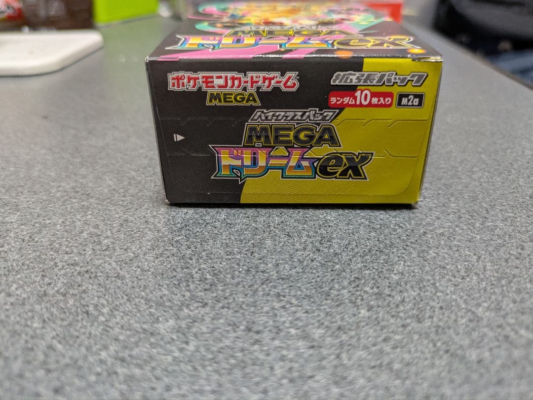 ポケモンカードゲーム　 MEGAドリームEX 1BOX シュリンクなし