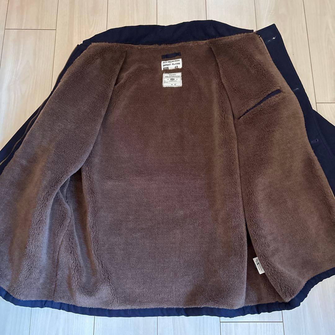 NAVALCLOTHINGFACTORY ネイビー　ジャケット　42