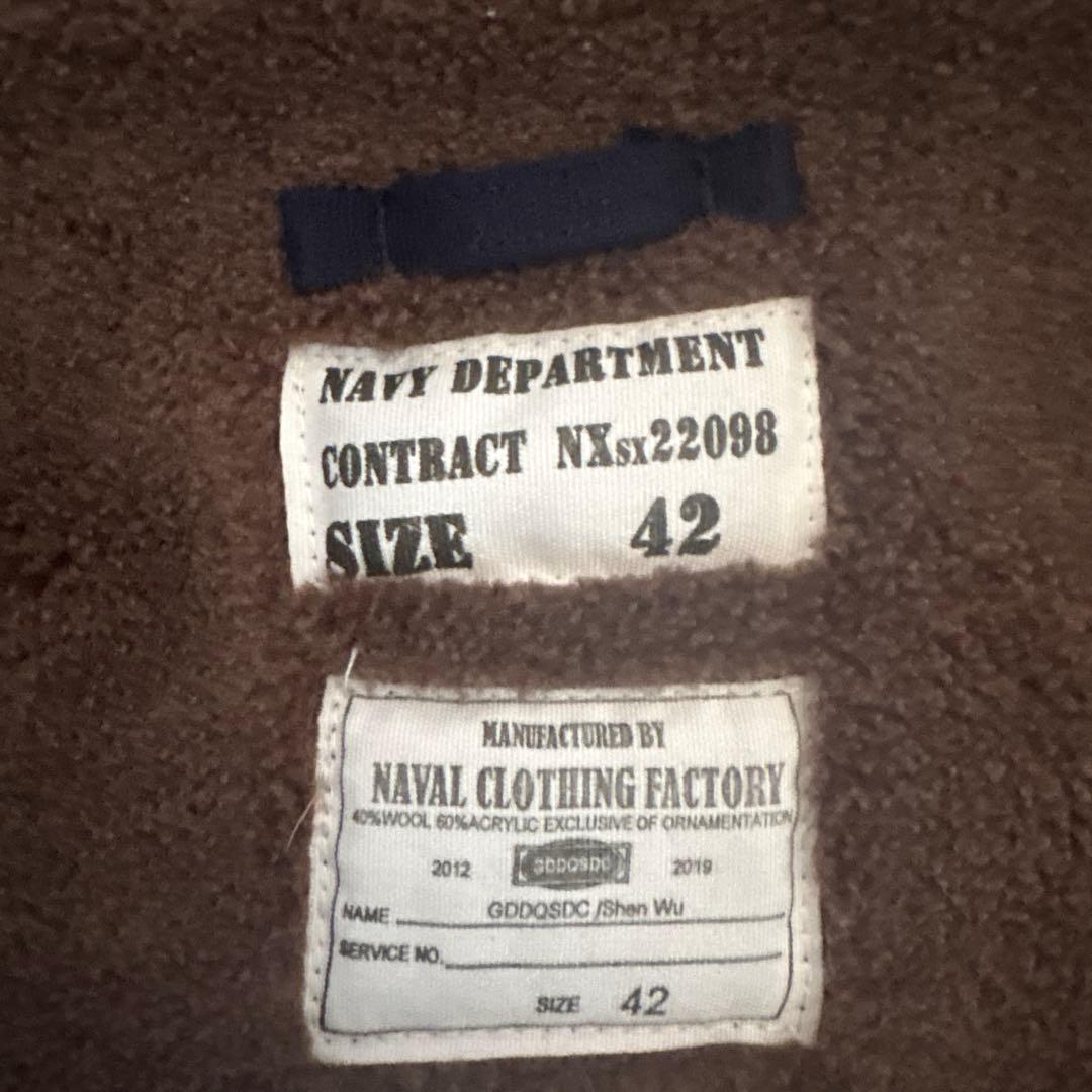 NAVALCLOTHINGFACTORY ネイビー　ジャケット　42