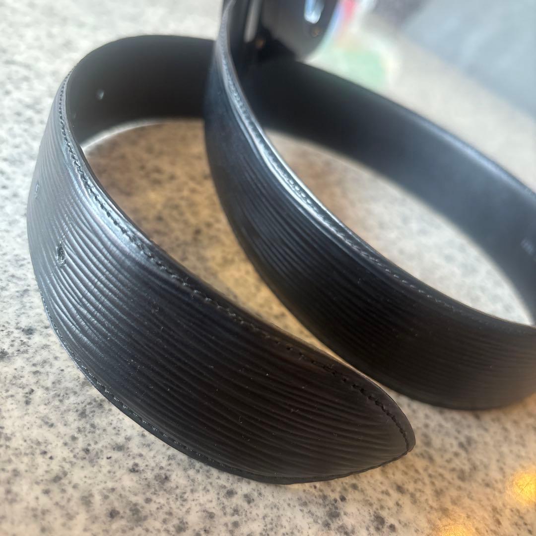 【極美品】　ルイヴィトン　エピ　ベルト　黒