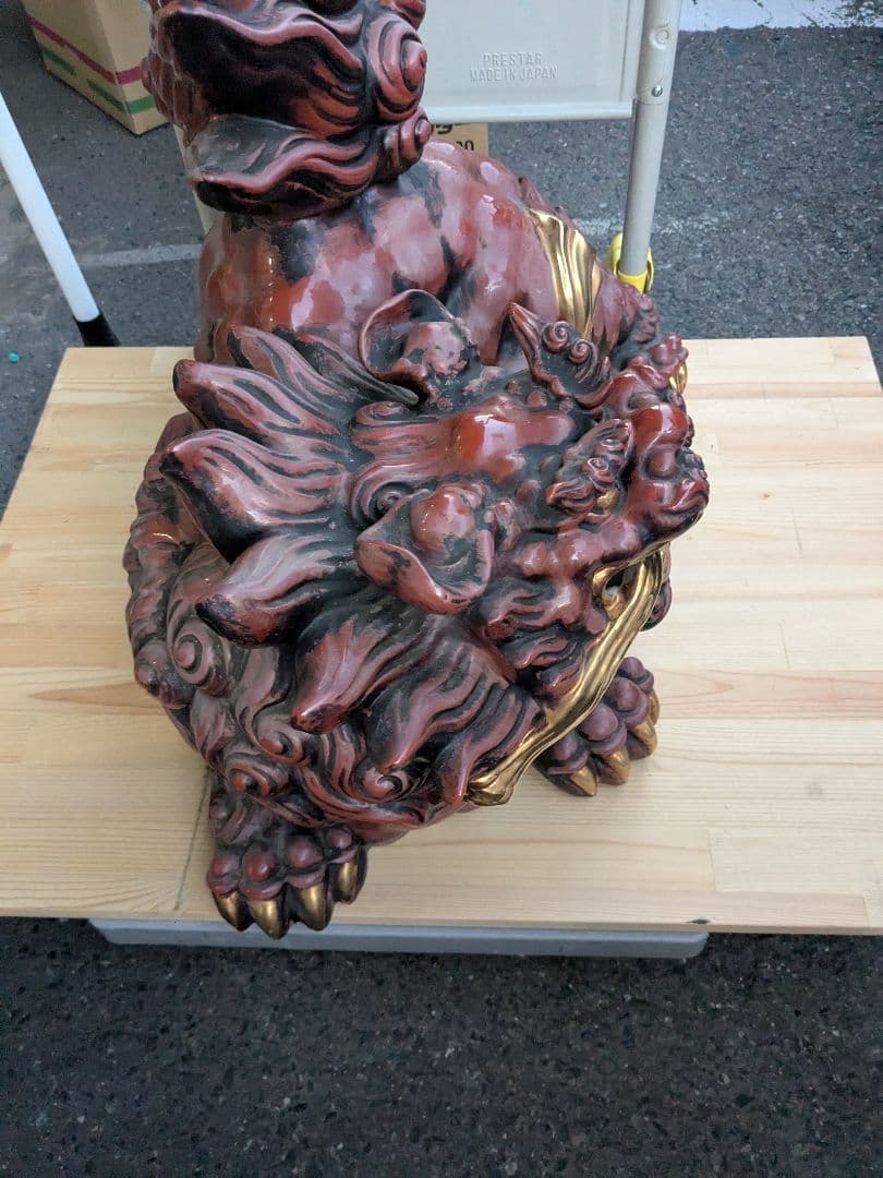 陶器製 狛犬？