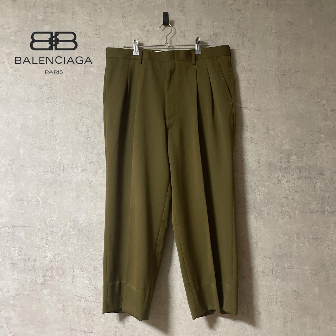 BALENCIAGA バレンシアガ 90s ビンテージ 2タックスラックスパンツ