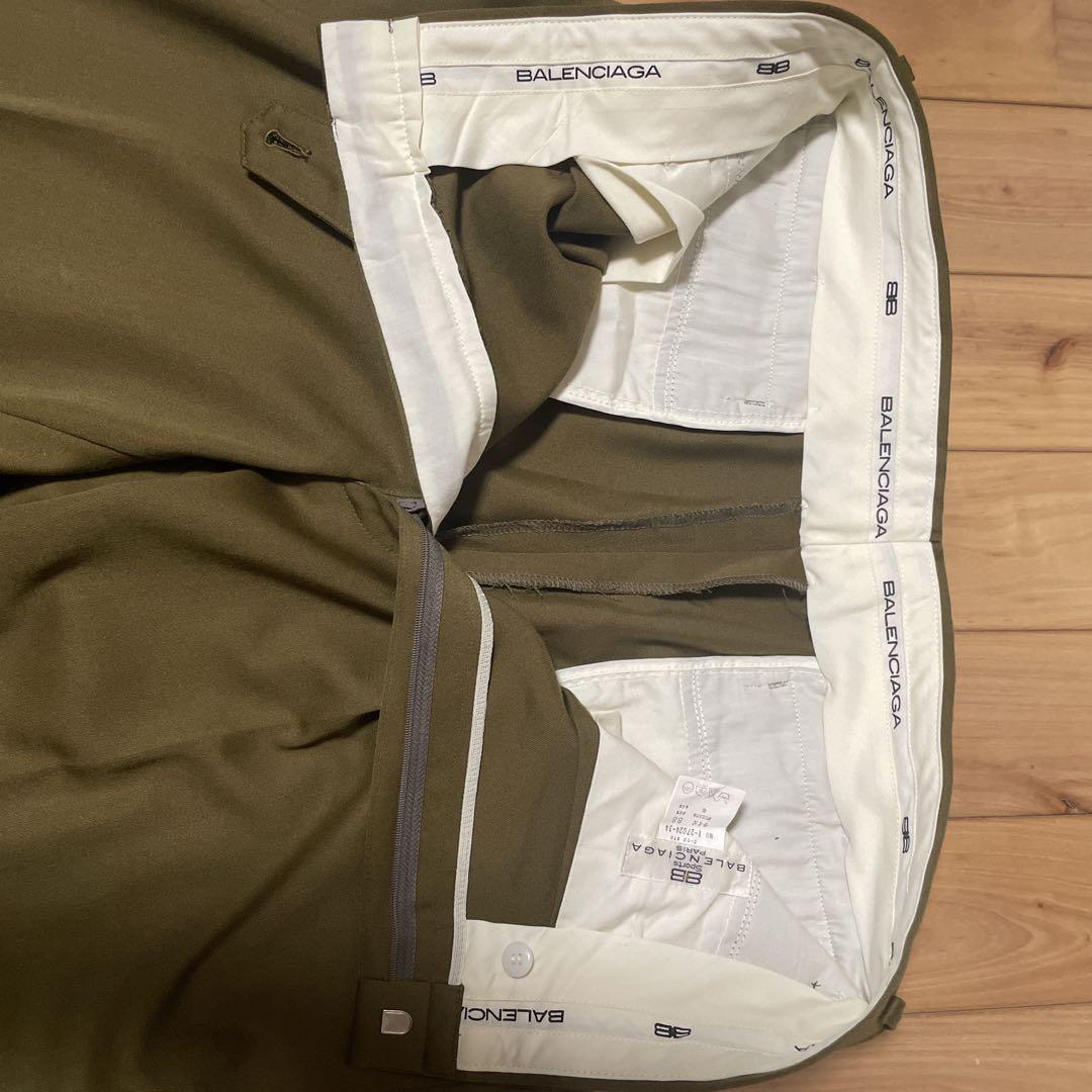 BALENCIAGA バレンシアガ 90s ビンテージ 2タックスラックスパンツ