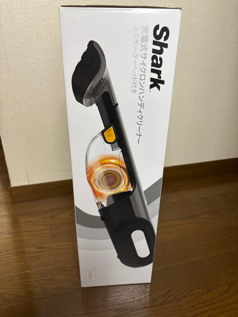 Shark サイクロンハンディクリーナー 本体 ミニモーターヘッド付き