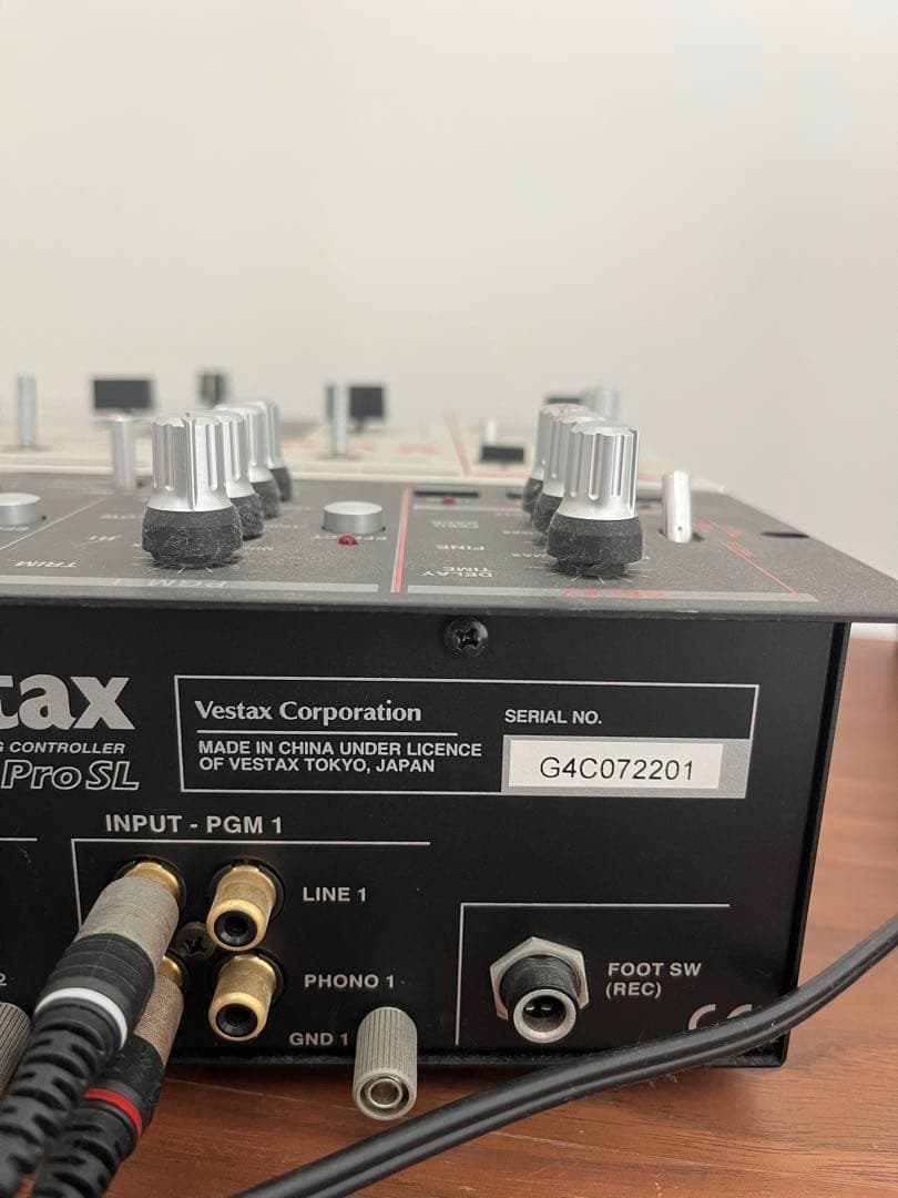 Vestax PMC-05ProSL DJ Mixer 名機