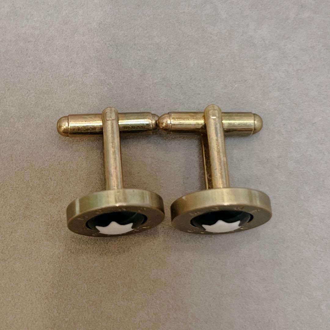 MONTBLANC モンブラン カフスボタン ロゴ メンズ ビジネス フォーマル