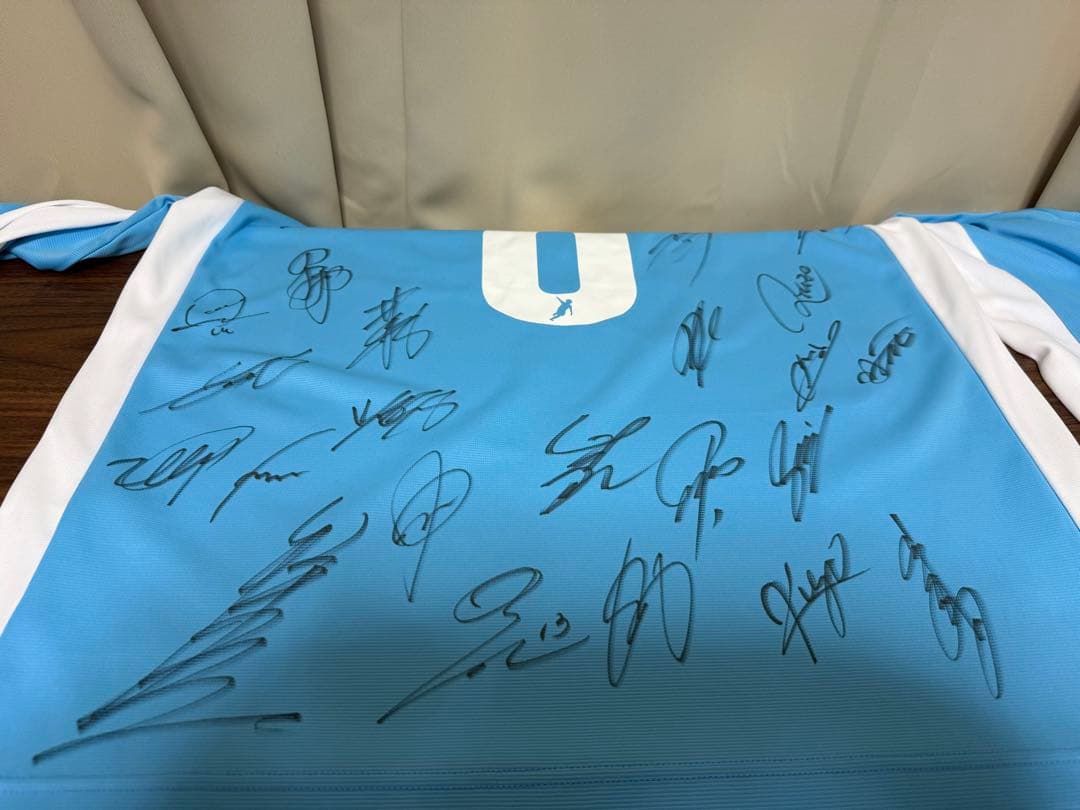 ジュビロ磐田メモリアルマッチサインユニホーム