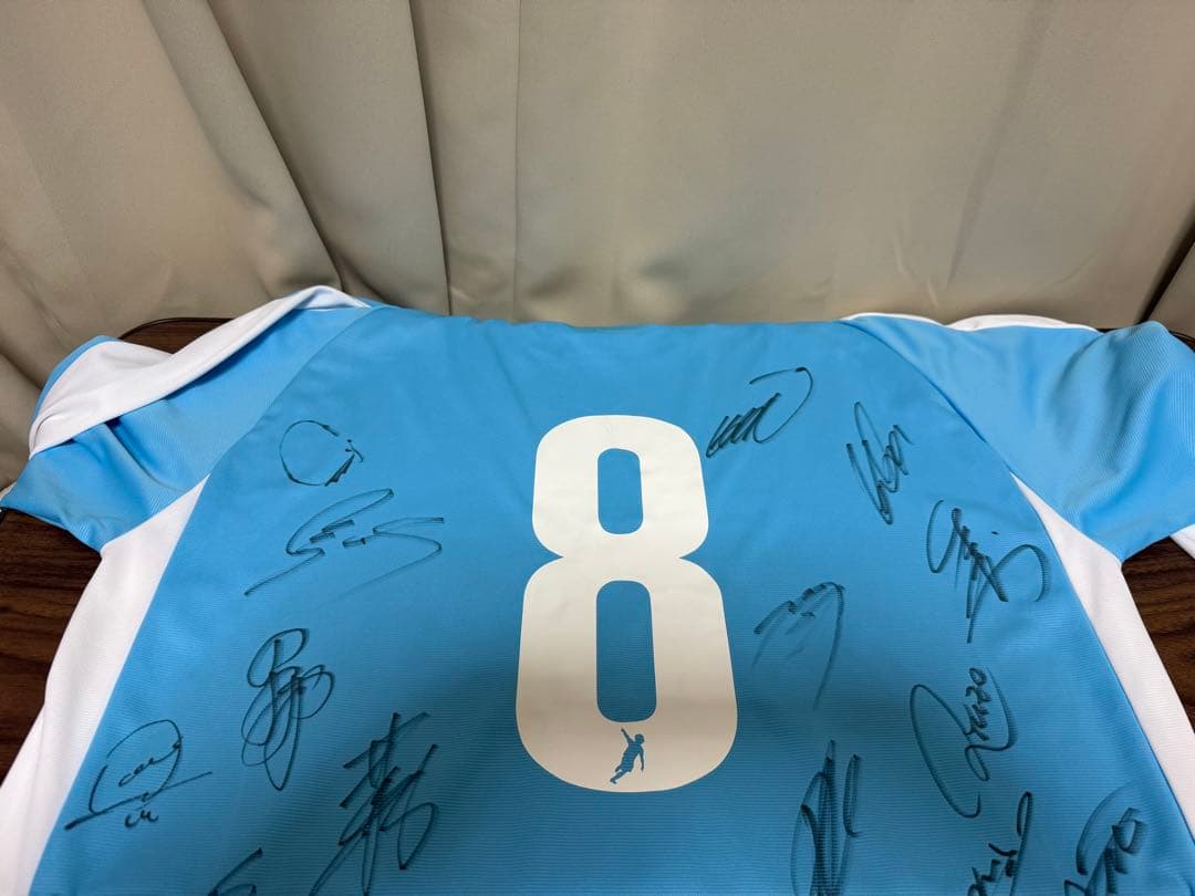 ジュビロ磐田メモリアルマッチサインユニホーム