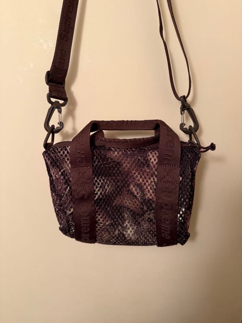 バッグ Supreme Mesh Mini Duffle Bag (25SS)