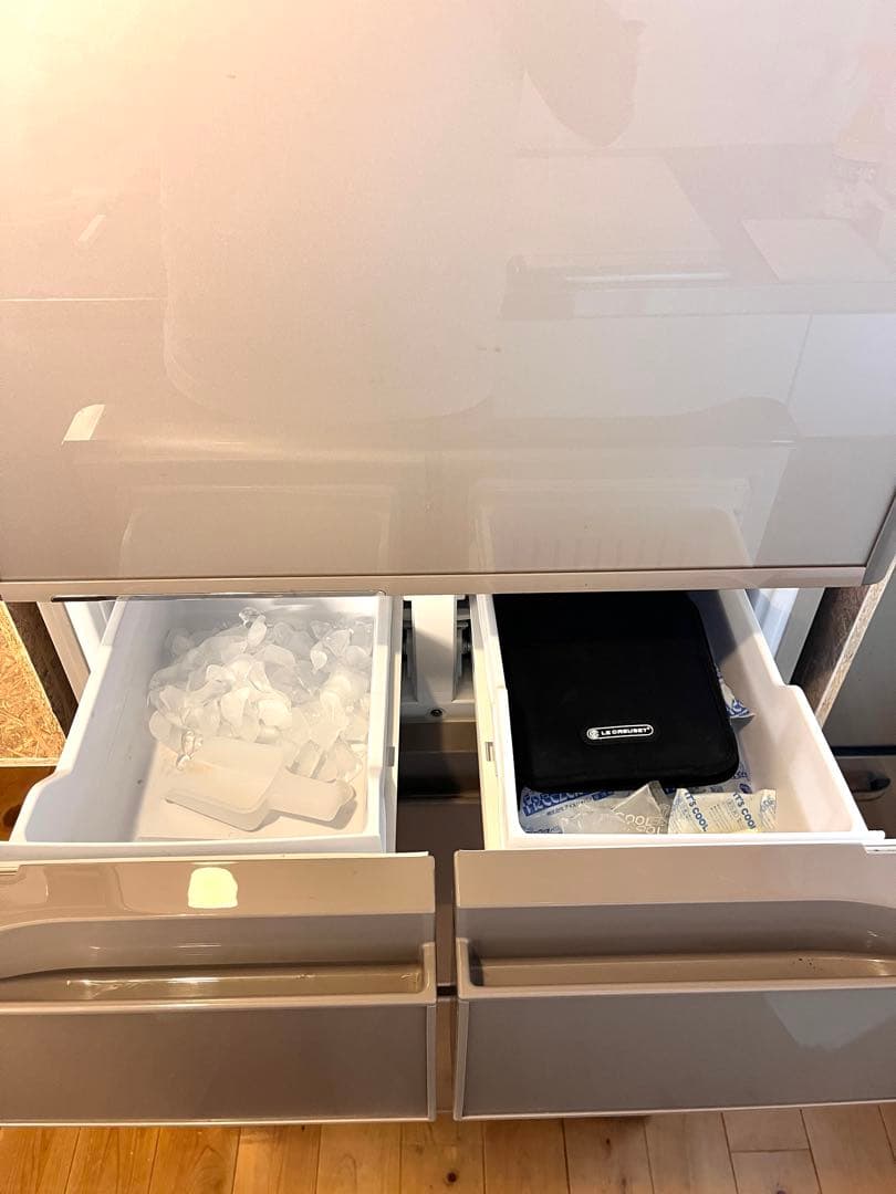 【動作良好/送料込/160,000円→】日立 R-S4200F(XN)冷蔵庫