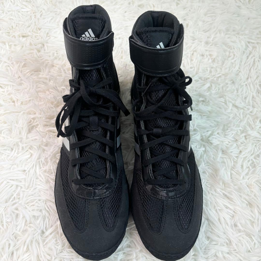 美品　廃盤　レア　軽量　アディダス　ボクシング　レスリング　シューズ