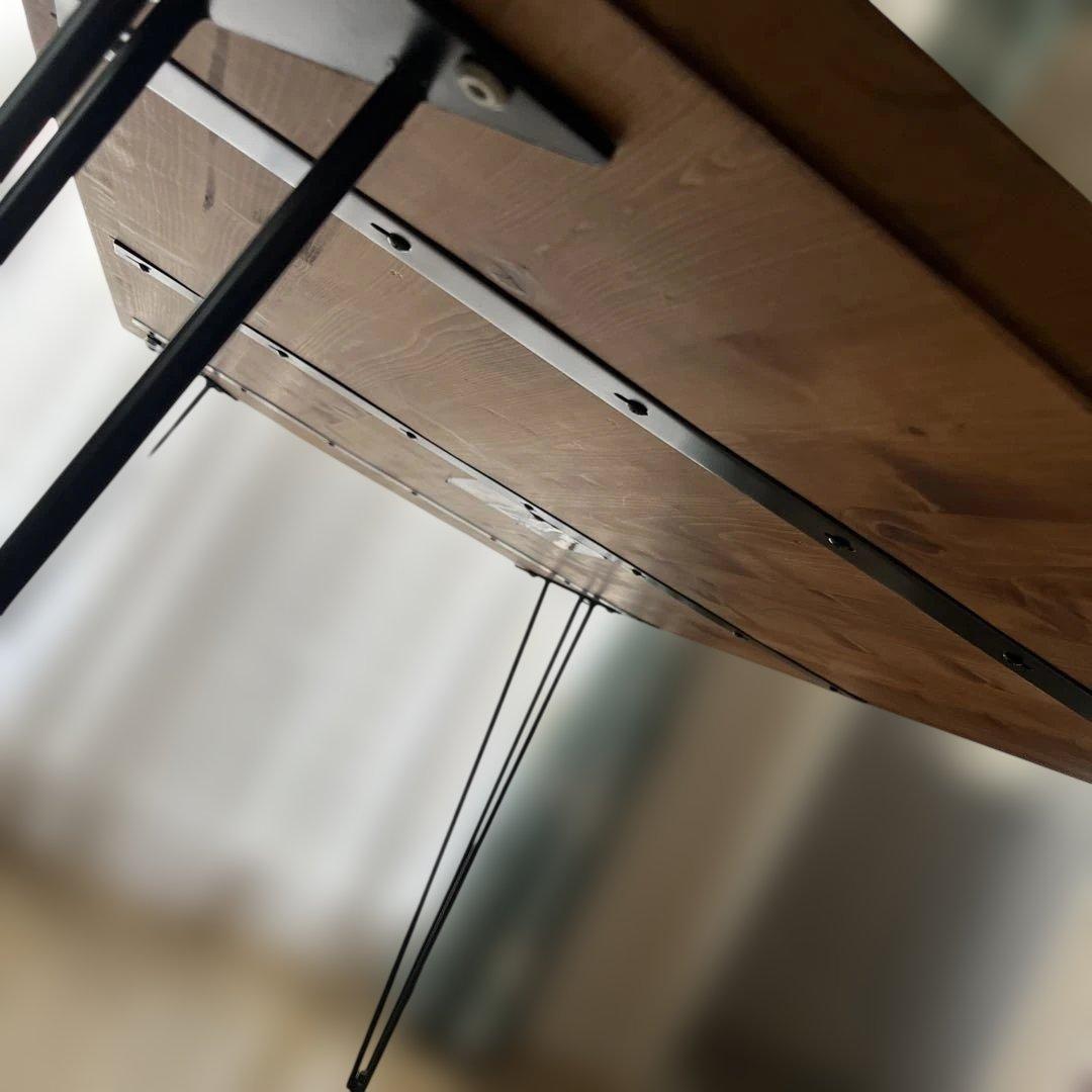 【LOWYA】ダイニングテーブル　パソコンデスク