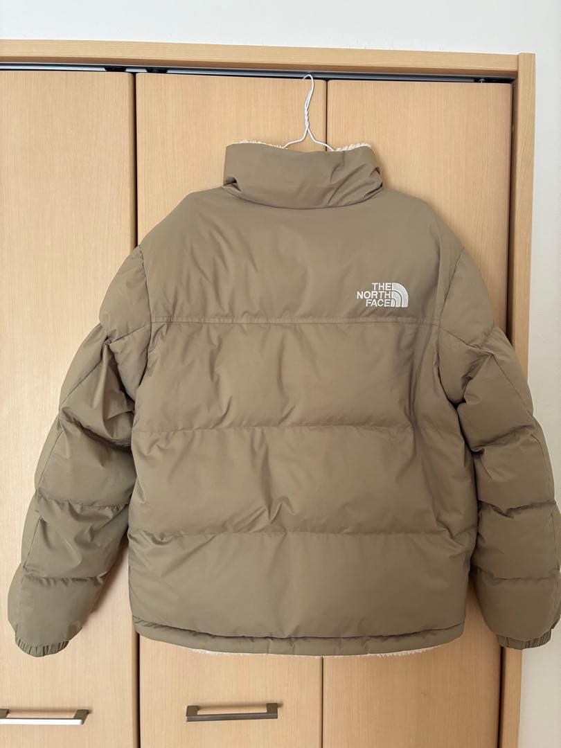 ノースフェイス ビーベターオンボールリバーシブルフリースジャケット M