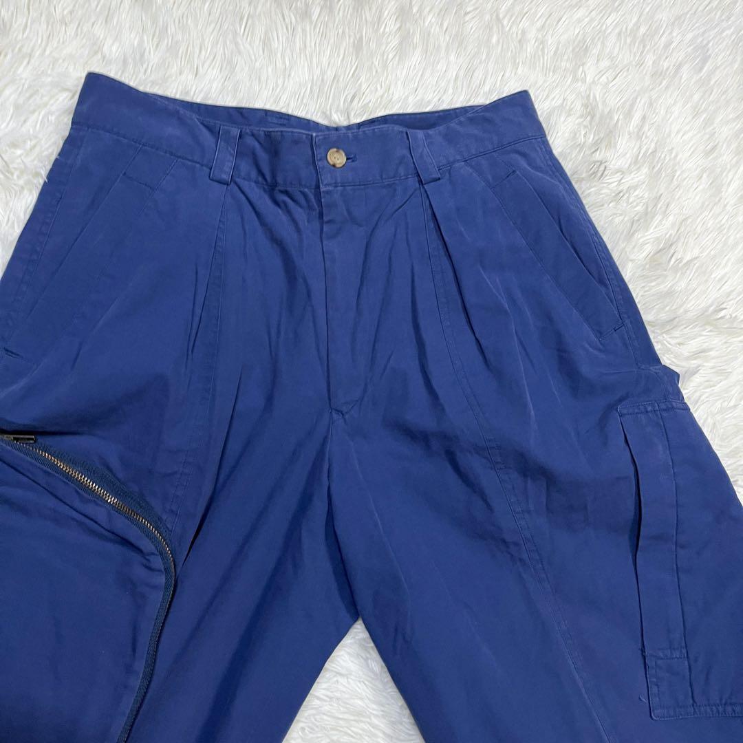 超希少 03ss イッセイミヤケ パラシュートパンツ 1タック カーゴパンツ