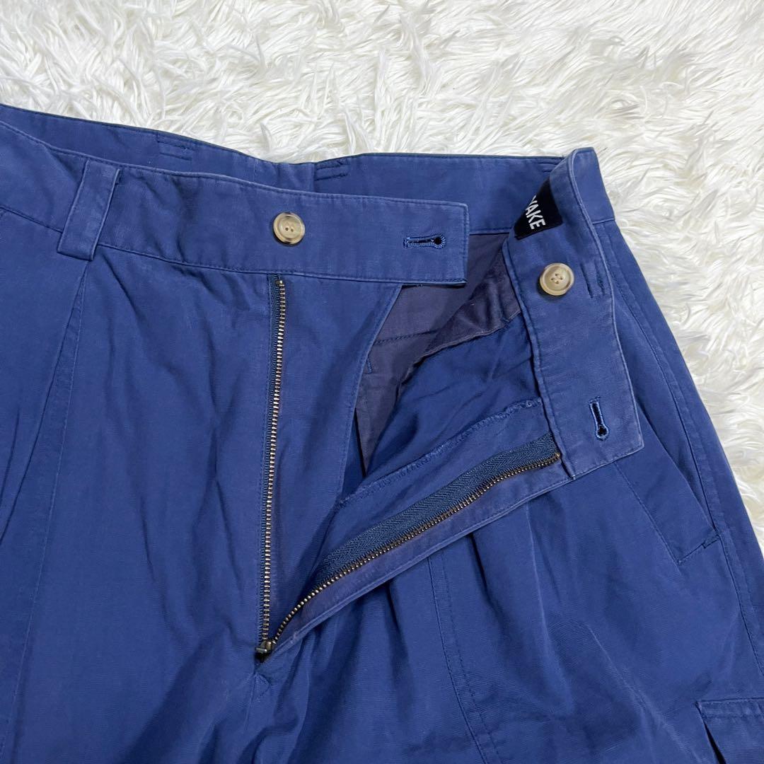 超希少 03ss イッセイミヤケ パラシュートパンツ 1タック カーゴパンツ