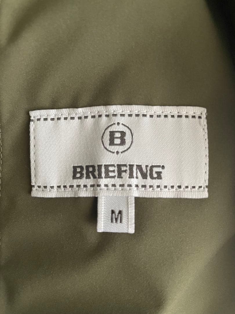 ブリーフィング　ジップ　ベスト　カーキ　レディース　M