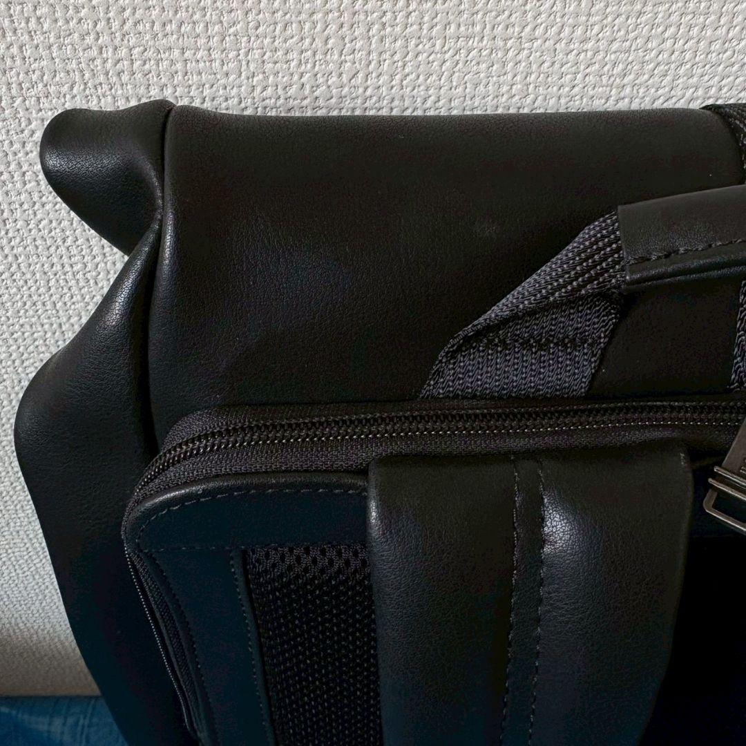 TUMI トゥミ ロールトップ レザー リュック ビジネスリュック
