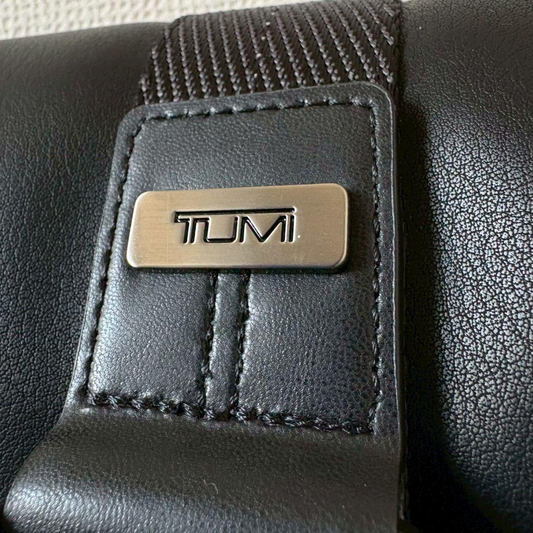TUMI トゥミ ロールトップ レザー リュック ビジネスリュック