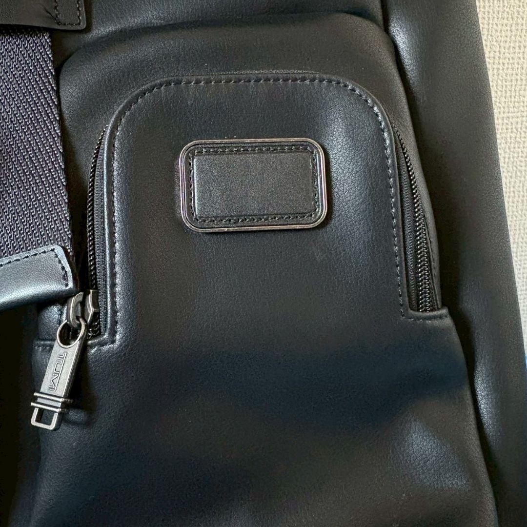 TUMI トゥミ ロールトップ レザー リュック ビジネスリュック