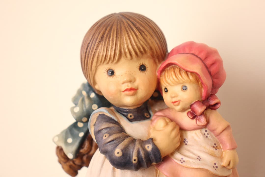 イタリア　ANRI社　サラ・ケイ　マイフェイバリットドール　手彫り　木彫り人形