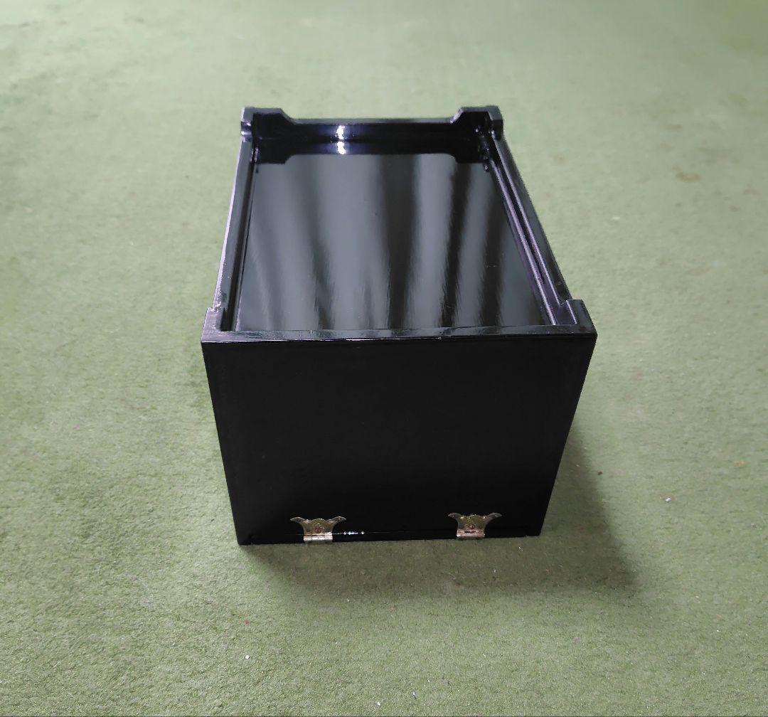 螺鈿細工 収納ボックス 2引き出し ミラー付き