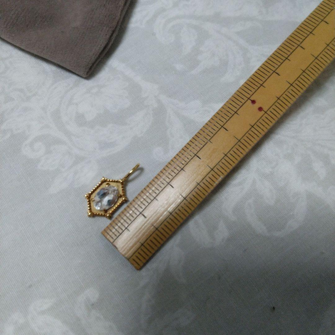 Hariqua　ハリックァ　ダンビュライト　ペンダントチャームK18 おまけ付