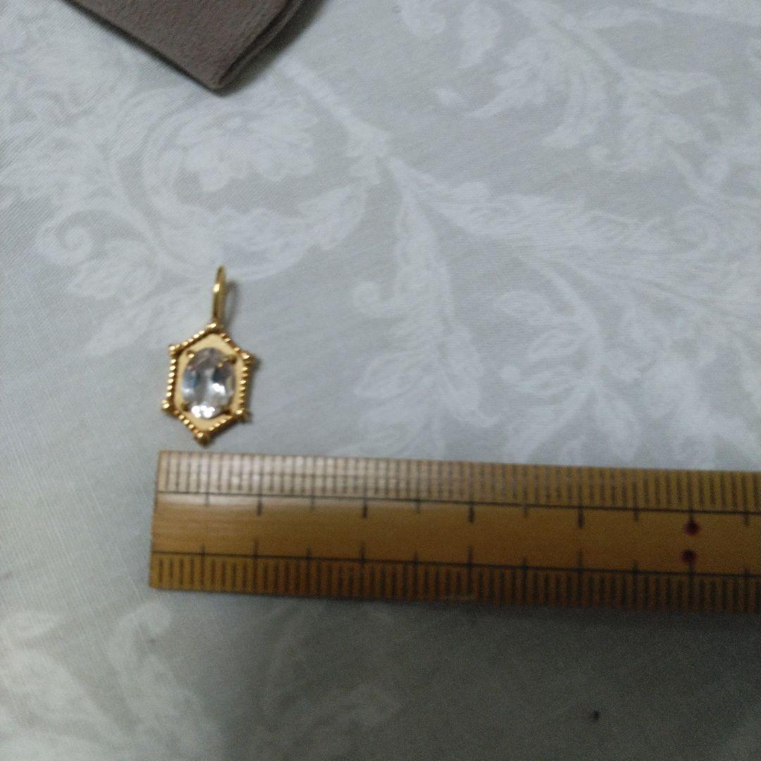 Hariqua　ハリックァ　ダンビュライト　ペンダントチャームK18 おまけ付