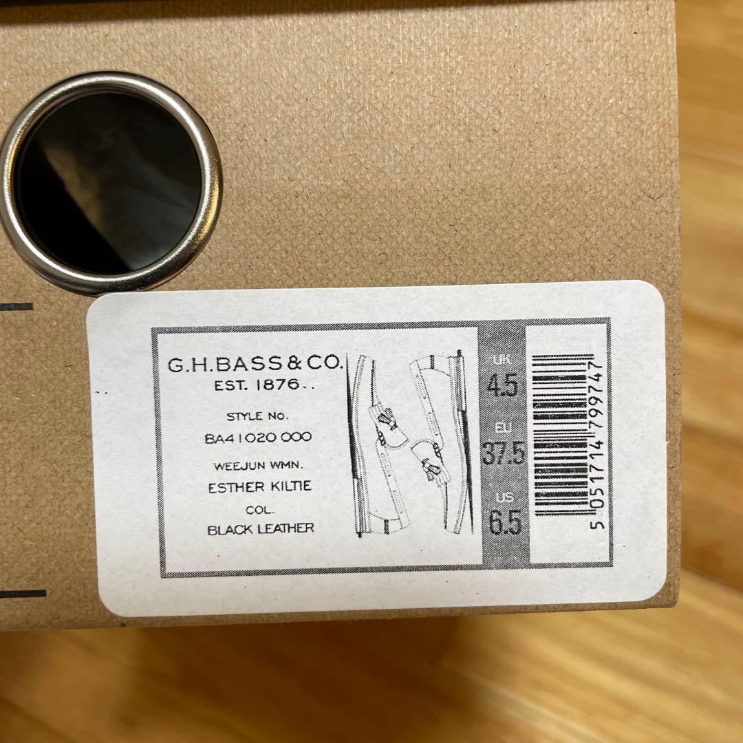 WEEJUNS 黒 フリンジ ローファー　22.5〜23センチ