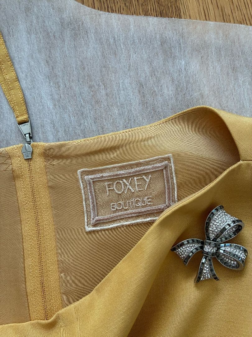 D*S様 最終価格　フォクシーブティック　ワンピース　イエロー　40