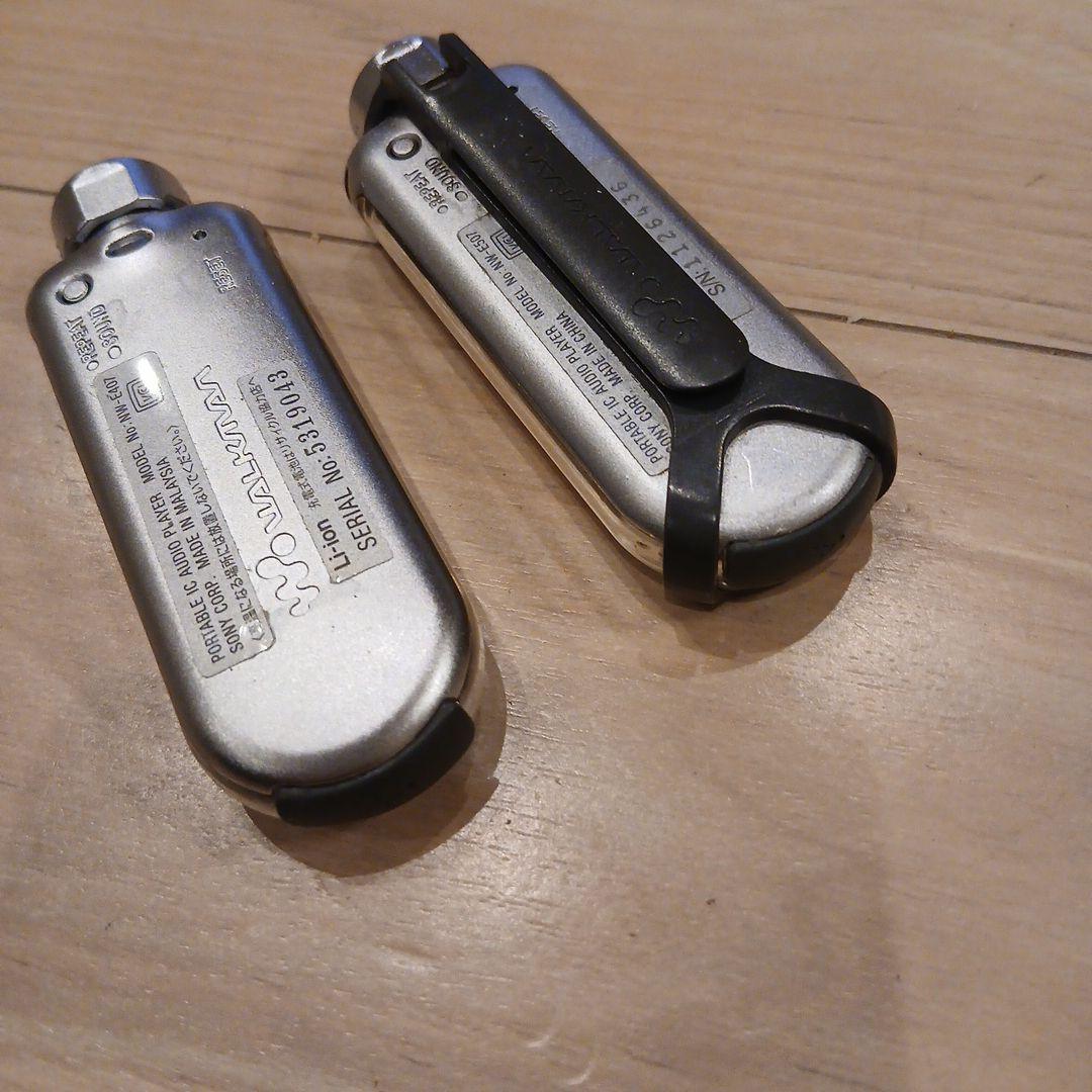【ジャンク品】　SONY ソニー ウォークマン　NW-E407 E507 2台