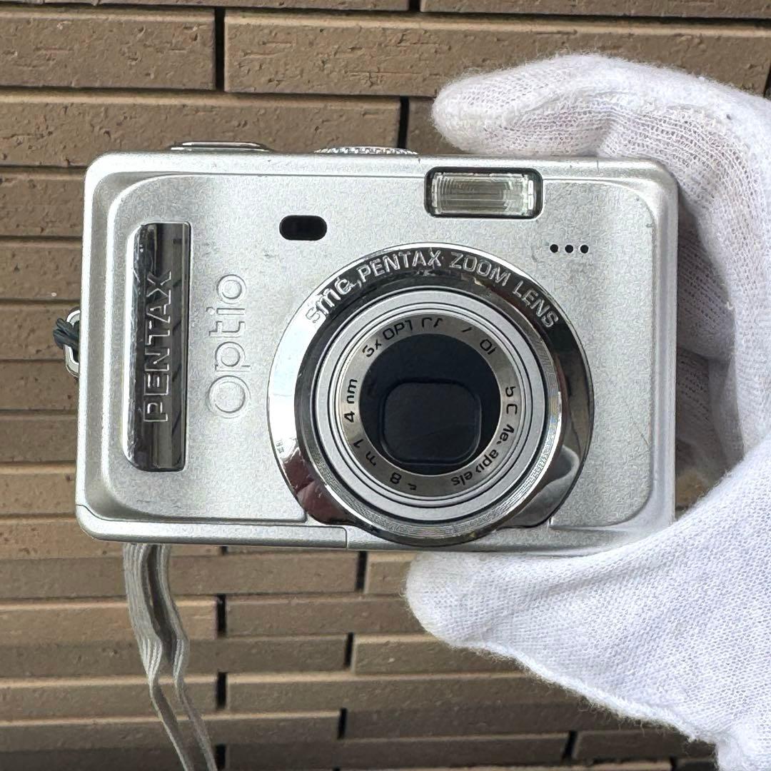 乾電池式/実写美⭕️【動作確認済】　PENTAX Optio S55