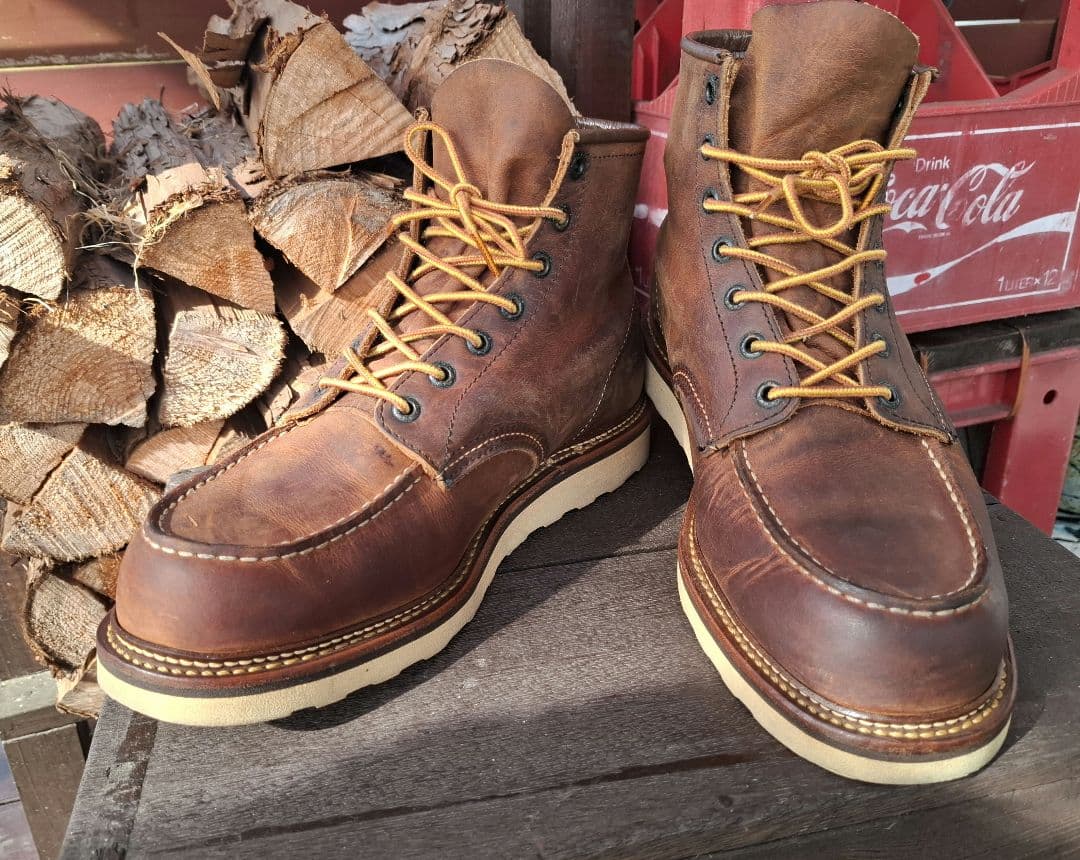 美品　レッドウィング 1907 クラッシックモックトゥ　ラフ&タフ　11D