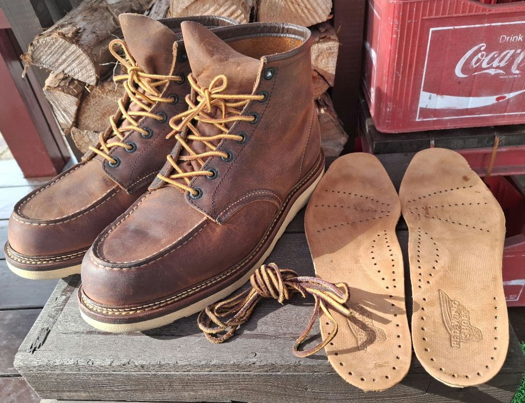 美品　レッドウィング 1907 クラッシックモックトゥ　ラフ&タフ　11D
