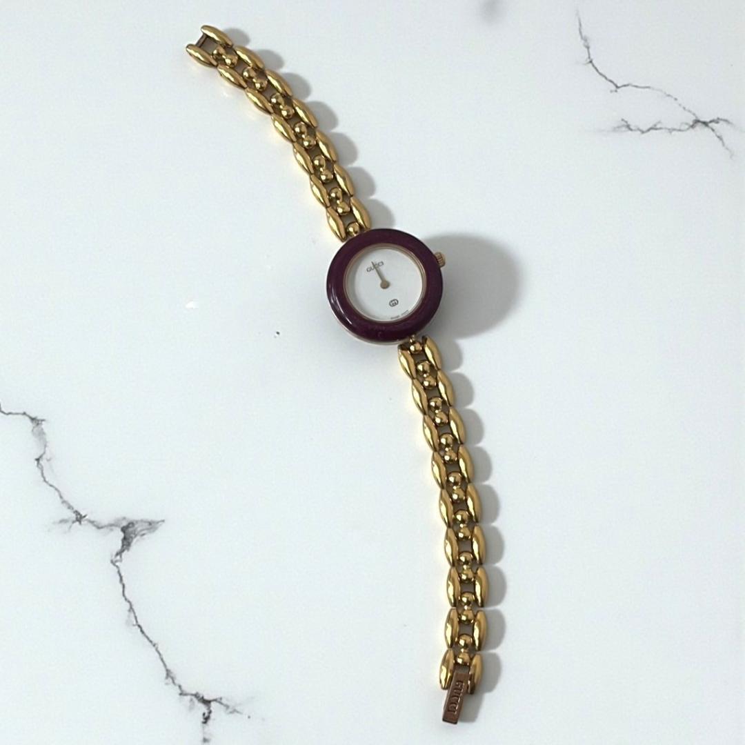 【ジャンク・部品取り】GUCCI チェンジベゼル 腕時計 3点 替えベゼル8色