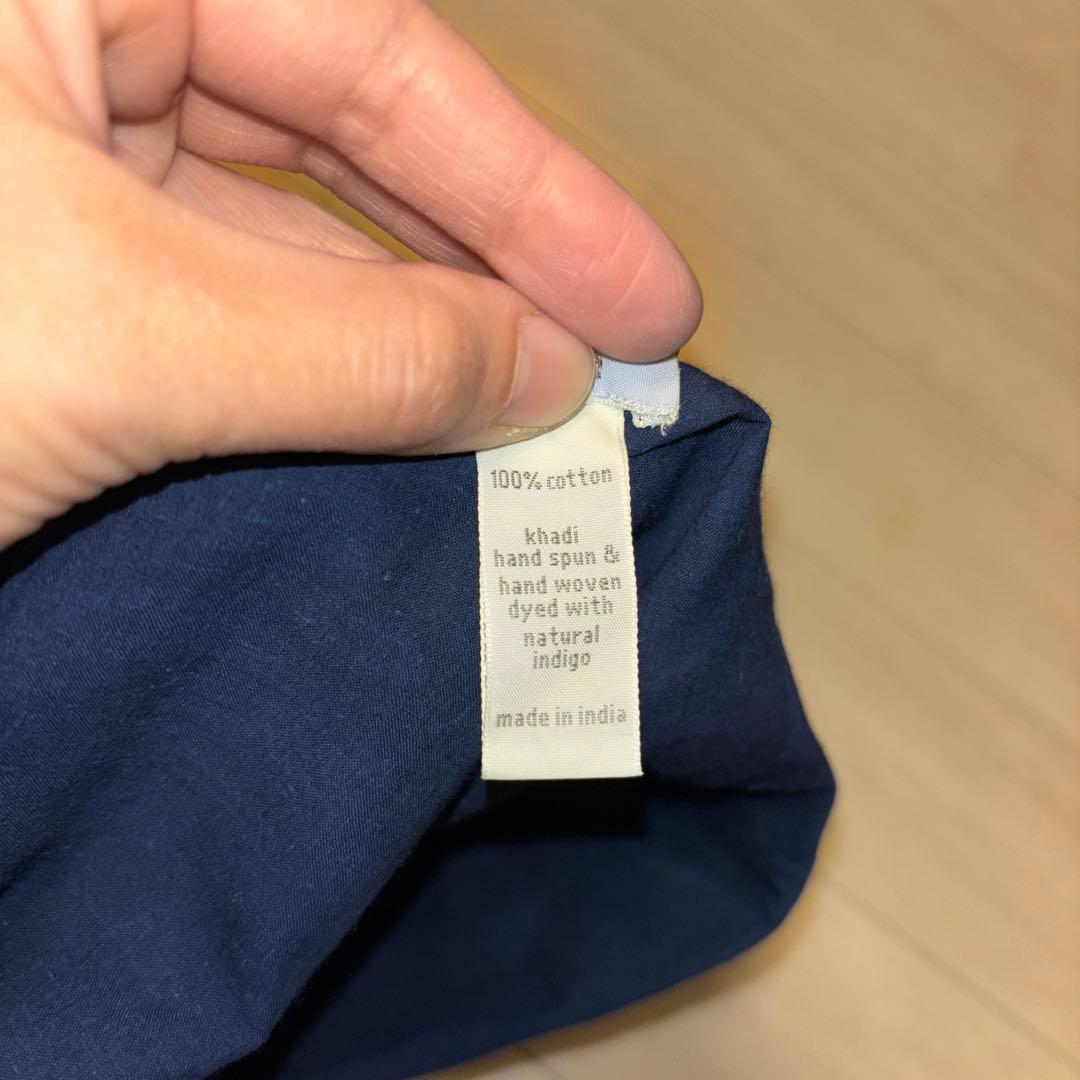 dosa コットン長袖ブラウス