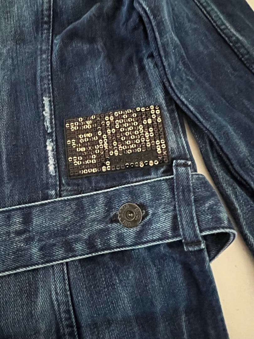 DIESEL レディース　デニムジャケット　デニムスカート　セットアップ