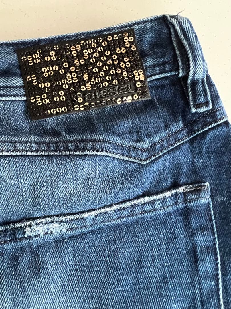 DIESEL レディース　デニムジャケット　デニムスカート　セットアップ