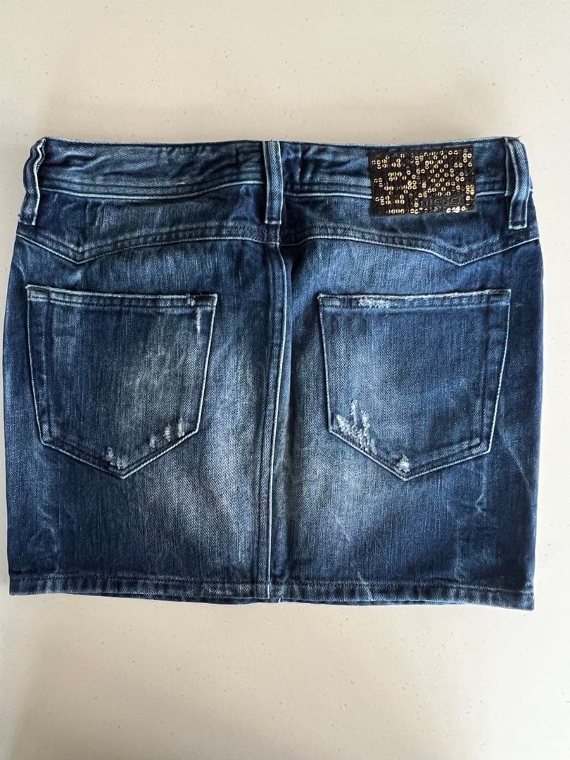 DIESEL レディース　デニムジャケット　デニムスカート　セットアップ