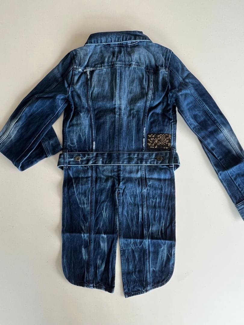 DIESEL レディース　デニムジャケット　デニムスカート　セットアップ