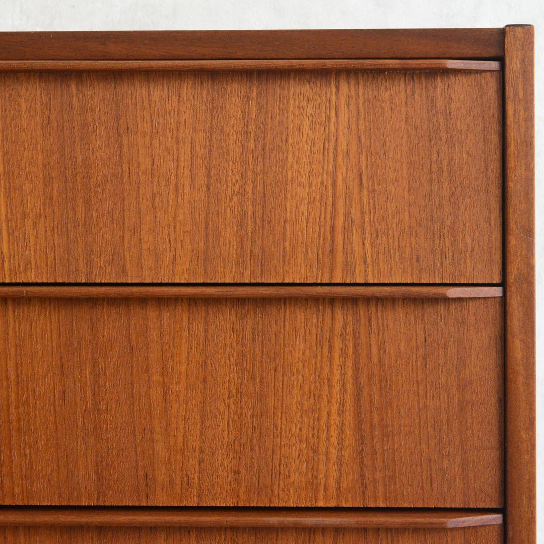 デンマーク 北欧ヴィンテージ チーク ４段 チェスト 洋タンス 北欧家具