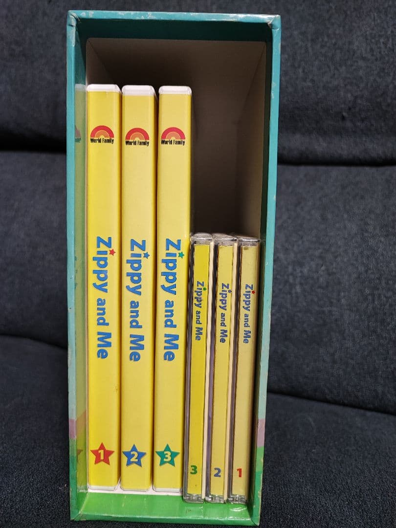 s*i様 Zippy and Me DVD3枚 CD3枚　Guidebook付