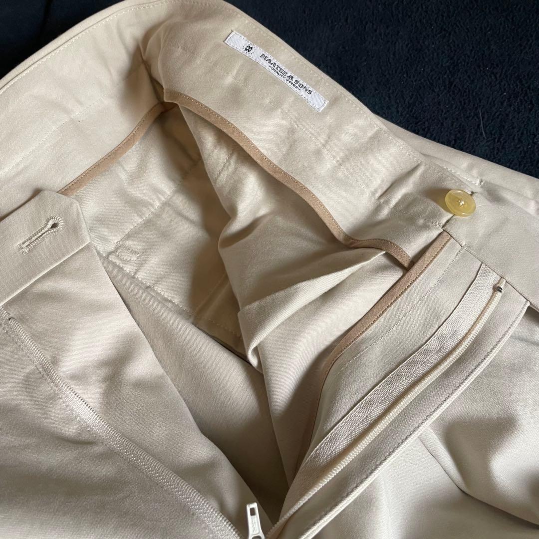 【美品】24AW MAATEE&SONS アメリカン トラウザー ローレンス 3