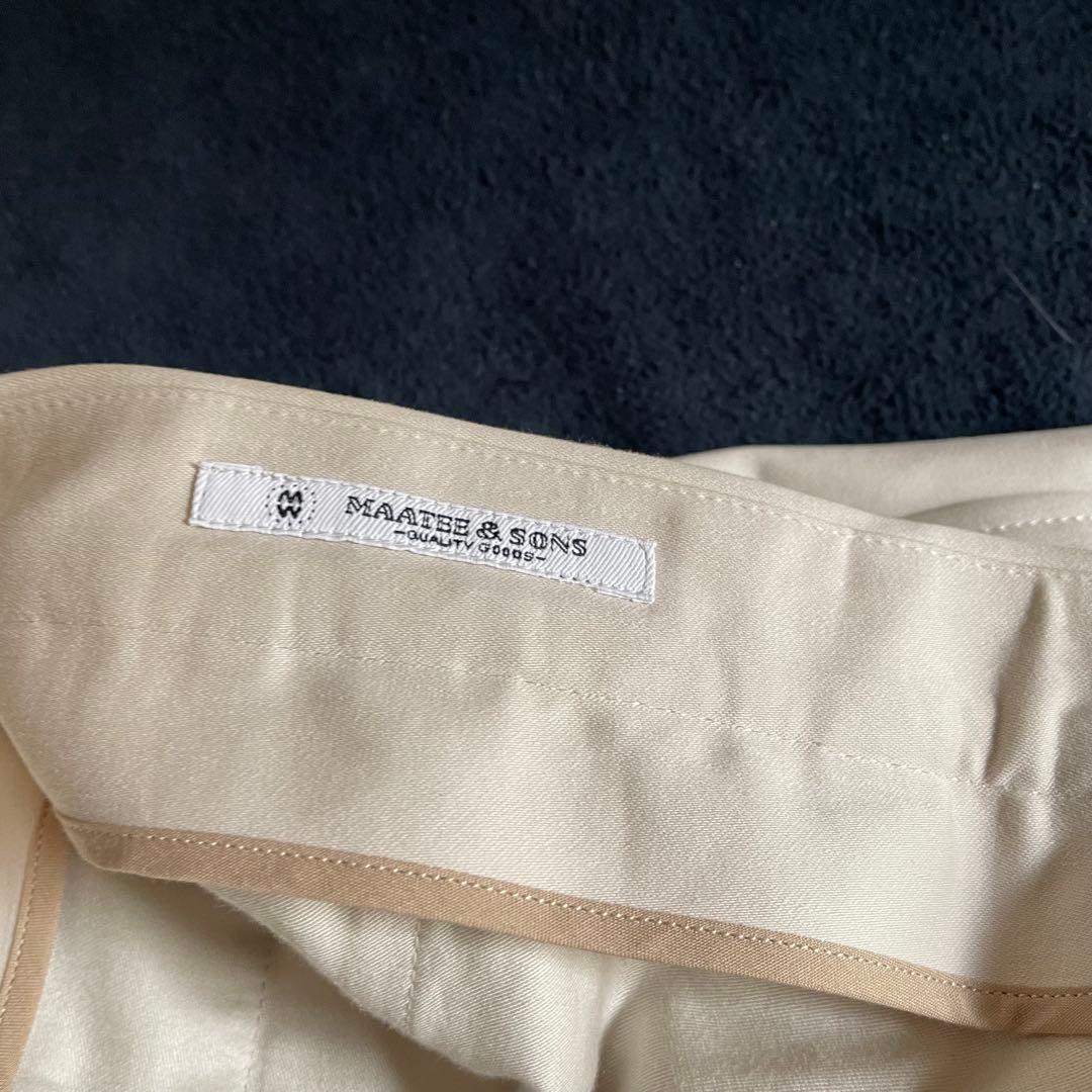 【美品】24AW MAATEE&SONS アメリカン トラウザー ローレンス 3