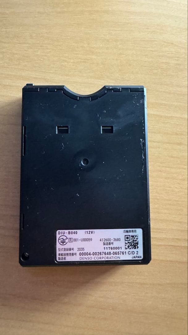 ETC車載器 DENSO ETC2.0 DSRC DIU-B040