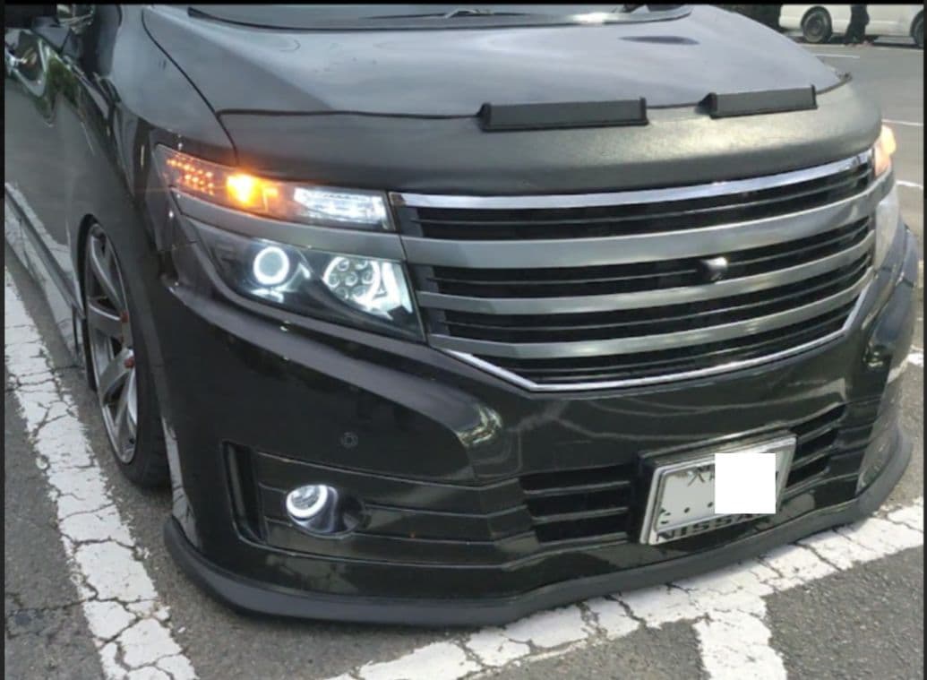 ノーズブラ　E52エルグランド　LEXUS　RX350 コルガンカスタム