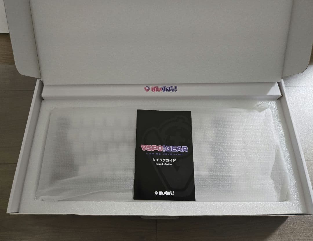 VSPO! GEAR ゲーミングキーボード 空澄セナ EDITION