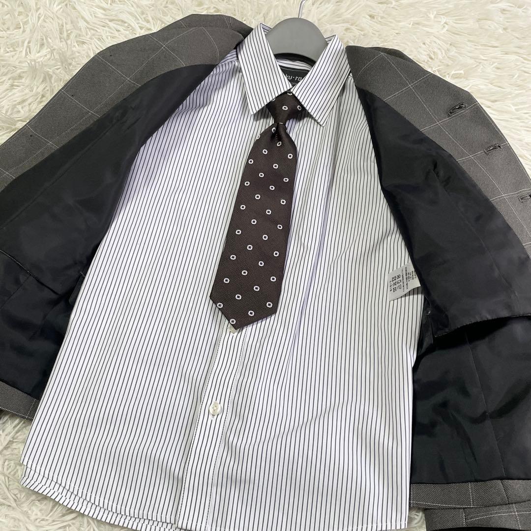 【美品】ワンダーファクトリー フォーマルスーツ6点セット120 グレー