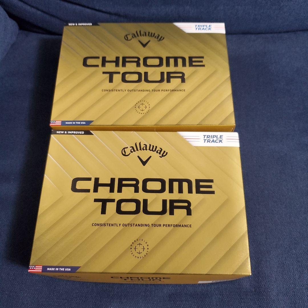 【June】キャロウェイ CHROME TOUR トリプルトラック 2箱