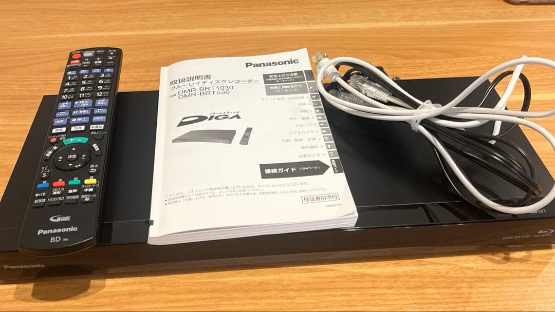 Panasonic ブルーレイレコーダー DMR-BRT530 500GB