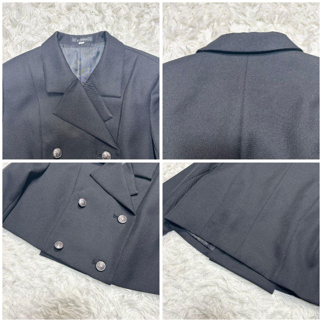 【美品】アリサナ フォーマル ワンピース キッズ 160 ブラック 卒服